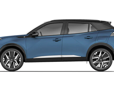 Peugeot e-2008 2024 3D Model