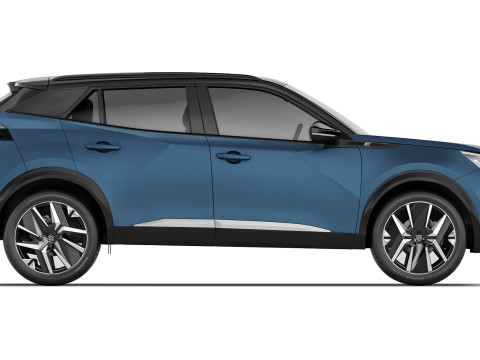 Peugeot e-2008 2024 3D Модель