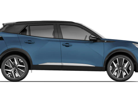 Peugeot e-2008 2024 3D Model