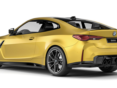 M4 Coupe 2024 Modello 3D