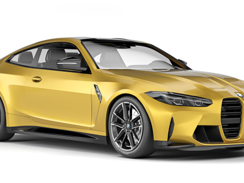 M4 Coupe 2024 Modello 3D