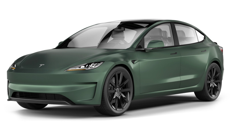 Tesla Model 3 Performance 2024 3D Модель .c4d .max .obj .3ds .fbx .stl .blend