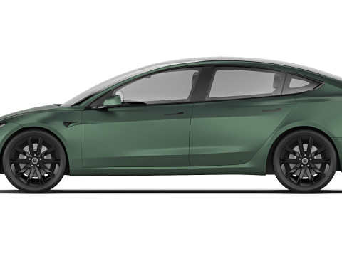Tesla Model 3 Performance 2024 3D Модель