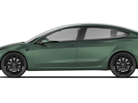 Tesla Modello 3 Prestazioni 2024 Modello 3D