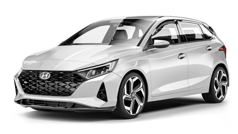 Hyundai i20 2021 3D Model .c4d .max .obj .3ds .fbx .stl .blend