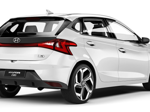 Hyundai i20 2021 Modello 3D