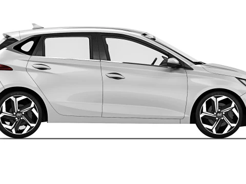 Hyundai i20 2021 3D Model