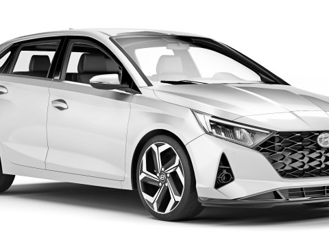 Hyundai i20 2021 Modello 3D
