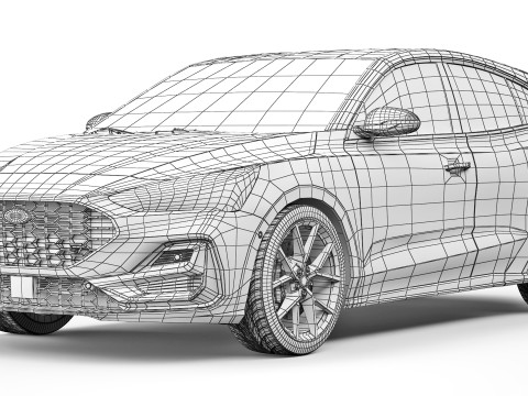Fard Focus ST 2022 3D Model