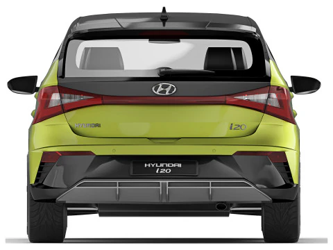 Hyundai i20 2024 3D Model