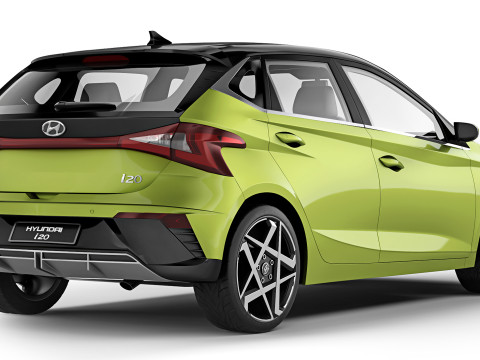 Hyundai i20 2024 Modelo 3D