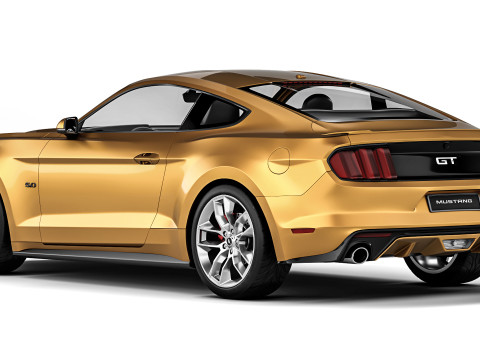 Mustang GT 2015 3D Model