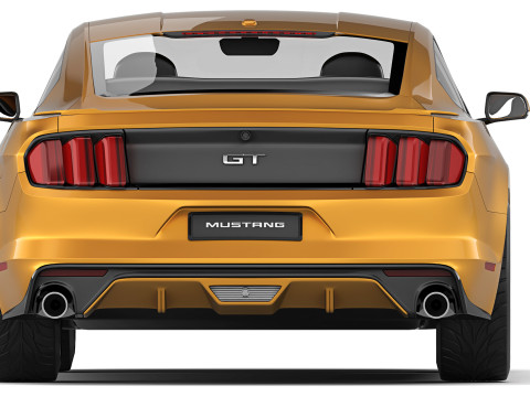 Mustang GT 2015 3D Model