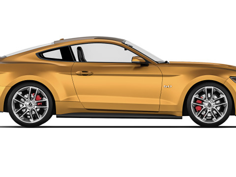 Mustang GT 2015 3D Model