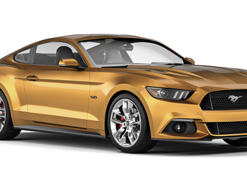 Mustang GT 2015 3D Model