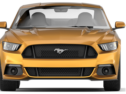 Mustang GT 2015 3D Model