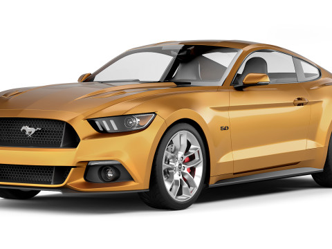 Mustang GT 2015 Model 3D