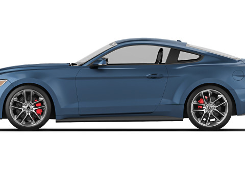 Mustang 2015 3D Модель
