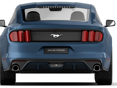Mustang 2015 3D Модель