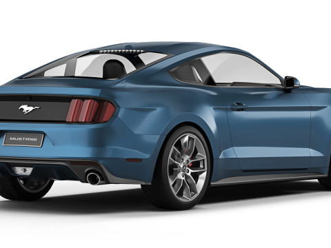 Mustang 2015 3D Модель