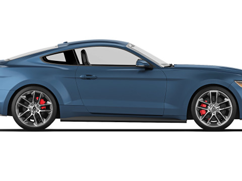 Mustang 2015 3D Модель