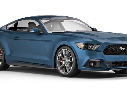 Mustang 2015 3D Модель