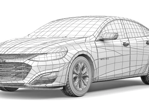 Chevrolet Malibu Premier 2019 3D Model