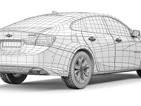 Chevrolet Malibu Premier 2019 3D Model