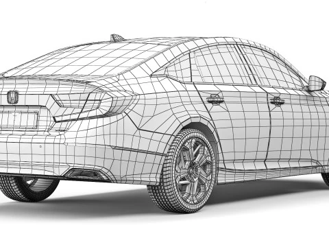 Honda Accord 2021 3D Model