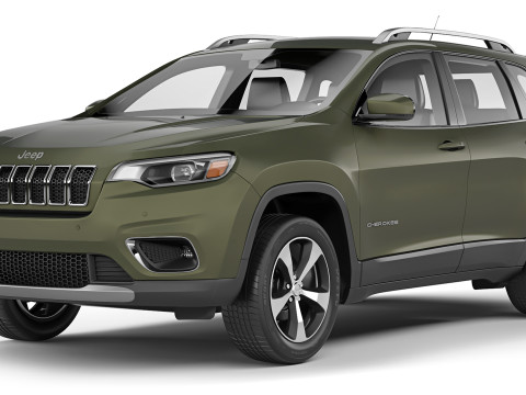 Jeep Cherokee Limited 2019 3D Model