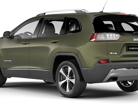 Jeep Cherokee Limited 2019 Modelo 3D
