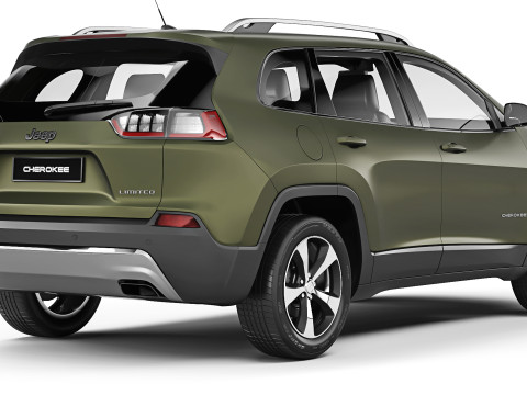 Jeep Cherokee Limited 2019 Modelo 3D
