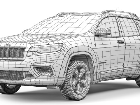 Jeep Cherokee Limited 2019 Modelo 3D