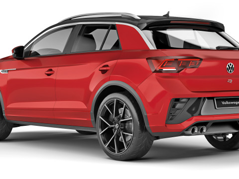 Volkswagen T-Roc R 2022 3Dモデル