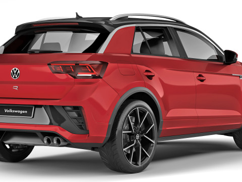 Volkswagen T-Roc R 2022 3Dモデル