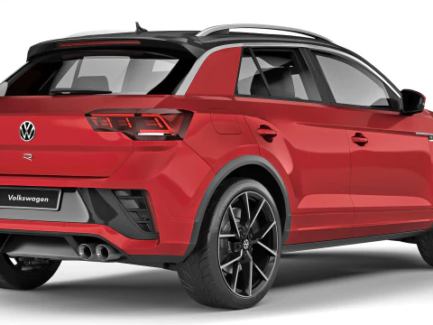Volkswagen T-Roc R 2022 3D Model