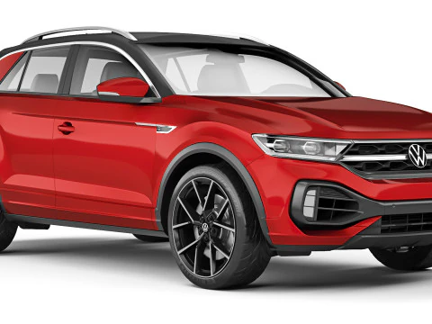 Volkswagen T-Roc R 2022 3D Model