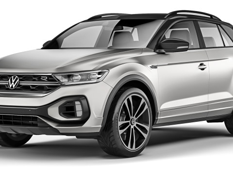 Volkswagen T-Roc R-line 2022 3D Model