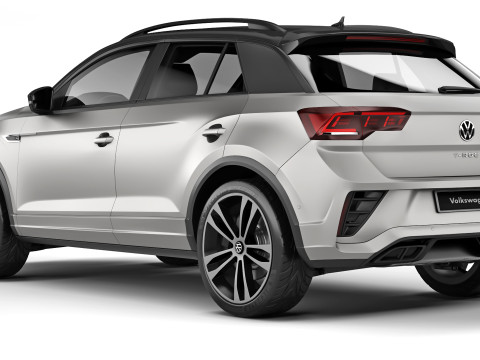 Volkswagen T-Roc R-line 2022 3Dモデル