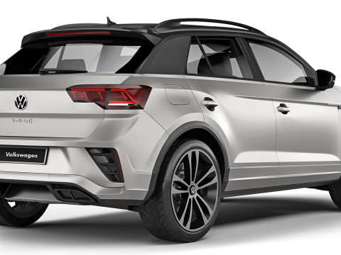 Volkswagen T-Roc R-line 2022 3Dモデル