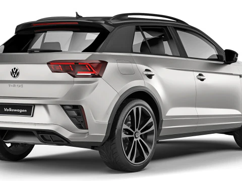 Volkswagen T-Roc R-line 2022 3D Model
