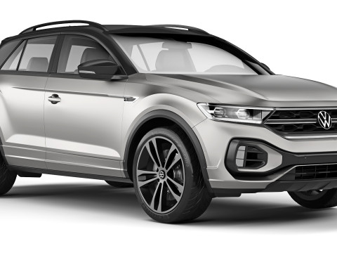 Volkswagen T-Roc R-line 2022 3Dモデル