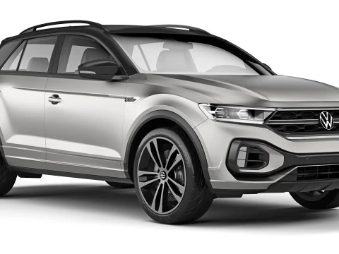 Volkswagen T-Roc R-line 2022 3D Model
