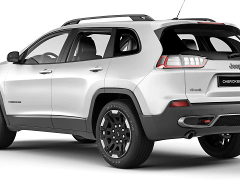 Jeep Cherokee Trailhawk 2019 3D Model