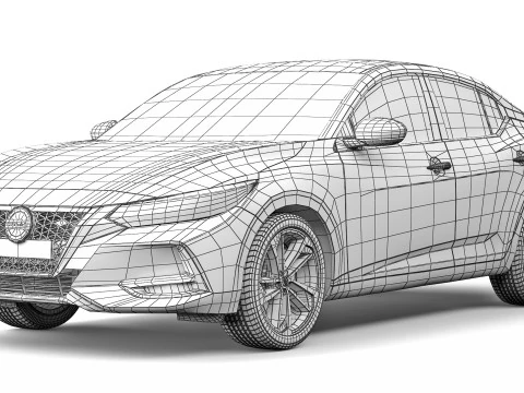 Nissan Sylphy e-Power 2021 3D Model
