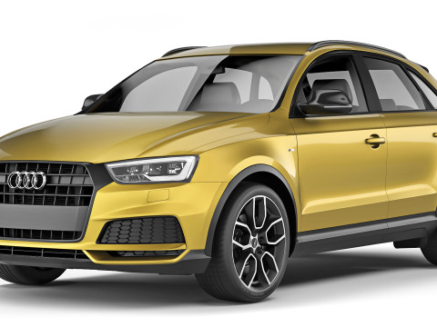 Audi Q3 S-Line 2016 3D मॉडल