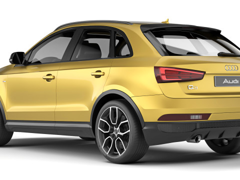 Audi Q3 S-Line 2016 Modèle 3D