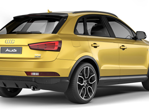 Audi Q3 S-Line 2016 Modèle 3D