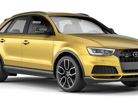 Audi Q3 S-Line 2016 Modèle 3D