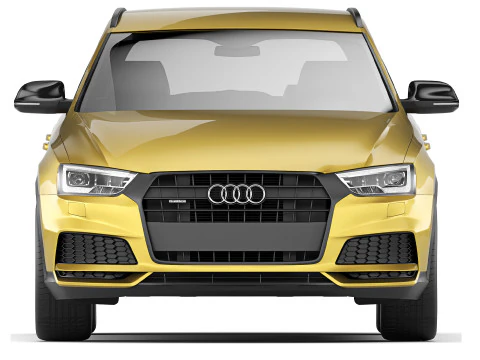 Audi Q3 S-Line 2016 3D Model